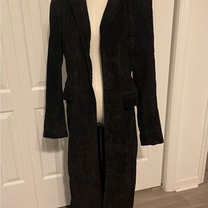 Sophisticated Black Women's Trench Coat